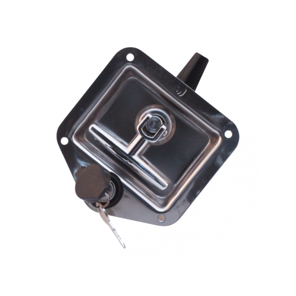 serrure de coffre inox avec joint en caoutchouc