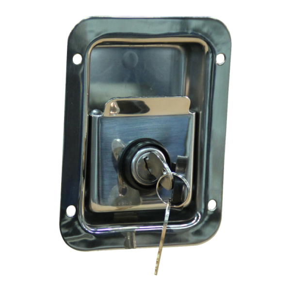 serrure de coffre inox sans joint en caoutchouc