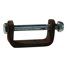 support de soudage pour la charnière de ridelle déportée boulon de M12x100 et écrou autovissant M12 compris