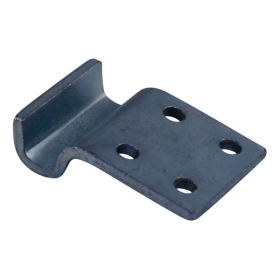 support pour fermeture de serrage zingué