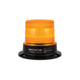 Gyrophare clignotante LED orange 9/30V 20cm câble 12x 3-Watt