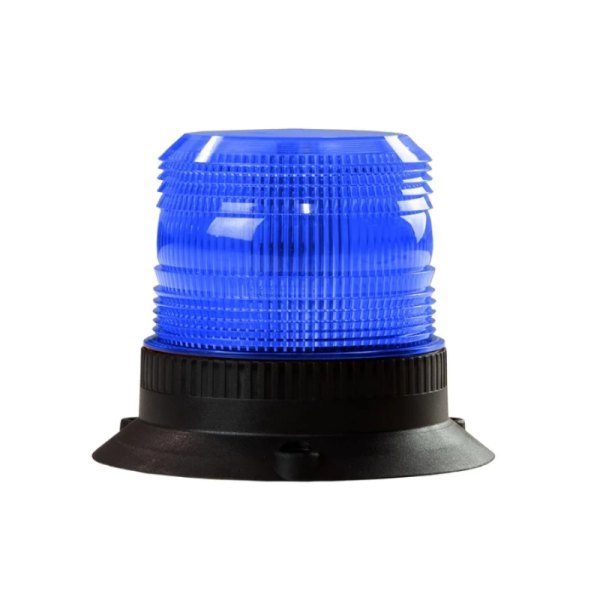 gyrophare LED bleu 12/24V extrémité ouverte