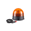 gyrophare LED orange base magnétique 10/30V cordon spiralé avec allume cigare