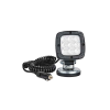 Feu de travail LED 1000 lumens sur support magn.12/24V 7.8m serpent électrique