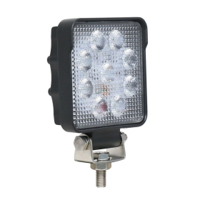 Feu de travail LED 13.5 watt / 1710 lumen 10-110V 0.4m cable IP69K