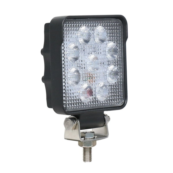 Feu de travail LED 13.5 watt / 1710 lumen 10-110V 0.4m cable IP69K