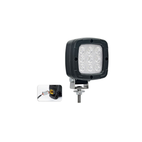 lampe de travail 12/55 V Connecteur Deutsch intégré 13,5 Watt blanc