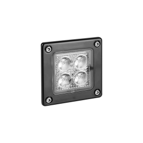 lampe de travail LED 12/24 V câble 400 mm 12 Watts blanc