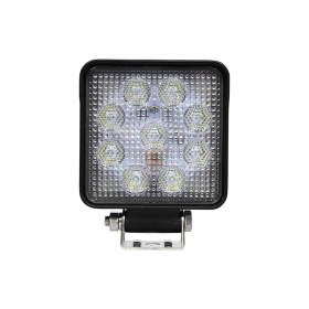 lampe de travail LED 400mm câble avec connecteur Deutsch 10/30v (tension de pointe soutenue jusqu'à 36v)V 13,5 Watt blanc