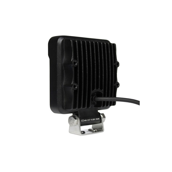 lampe de travail LED 400mm câble avec connecteur Deutsch 10/30v (tension de pointe soutenue jusqu'à 36v)V 13,5 Watt blanc