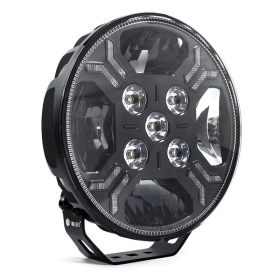 LED Ypsilon 9LED ambre/blanc avec flash 7850lm / câble de 3m