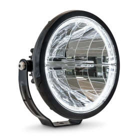 Phare longue portée LED / anneau blanc feux de position de jour 12/24V