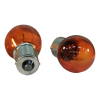 ampoules déclairage pour stop- / clignotant feu BA15S 12V 21W 15x47mm orange