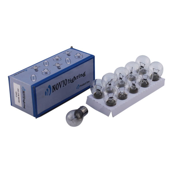 ampoules déclairage pour stop- / clignotant feu BA15S 24V 21W 25x47mm