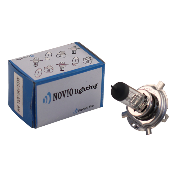 lampe halogène H4 / P43T 12V 60/55W 32x82mm