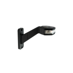 Droite | LED feu de gabarit LED | 12-24V | 30cm. cable | rouge/blanc