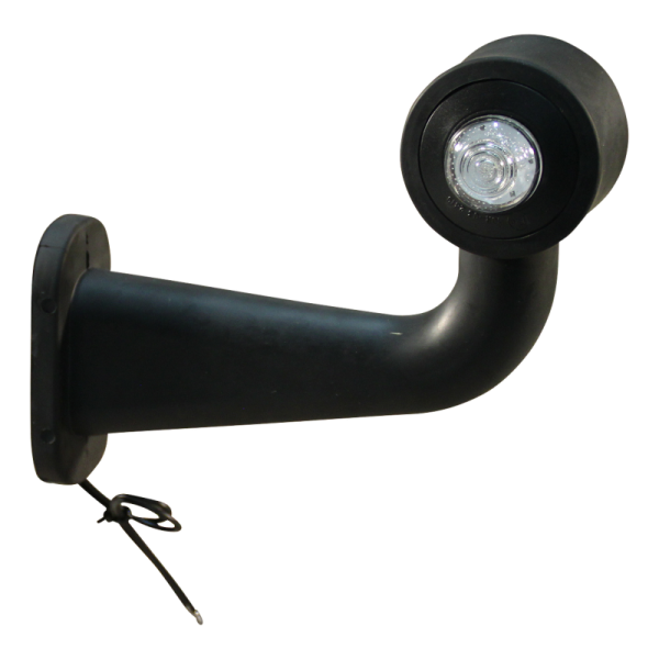 feu d'encombrement 138P / W21.5 rouge / blanc droit, 180mm, 2x075mm2