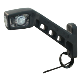 feu d'encombrement 238L/W48 blanc gauche 220mm, 2x0,75mm2