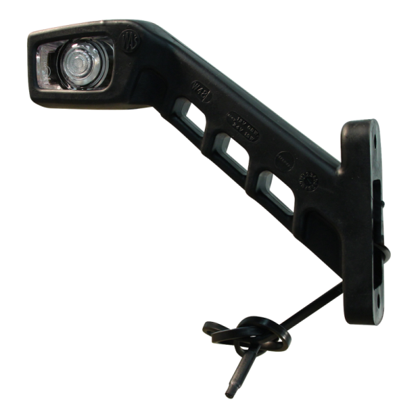 feu d'encombrement 238L/W48 rot / blanc / orange gauche DC câble 500mm., 2x0,75mm²