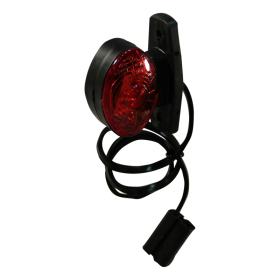 feu d'encombrement 935 led rouge / blanc câble 500mm avec quick connector