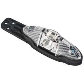 feu d'encombrement rood/wit à gauche et à droite (universel) 50cm câble 12/24V