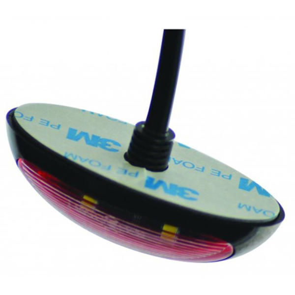 feu d'encombrement rood/wit à gauche et à droite (universel) câble 300mm 12/24V