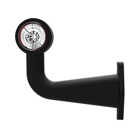 feu d'encombrement rood/wit droit câble 200 mm 12/24V