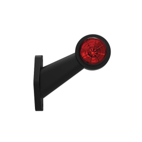 feu d'encombrement rood/wit droit câble 200 mm 12/24V
