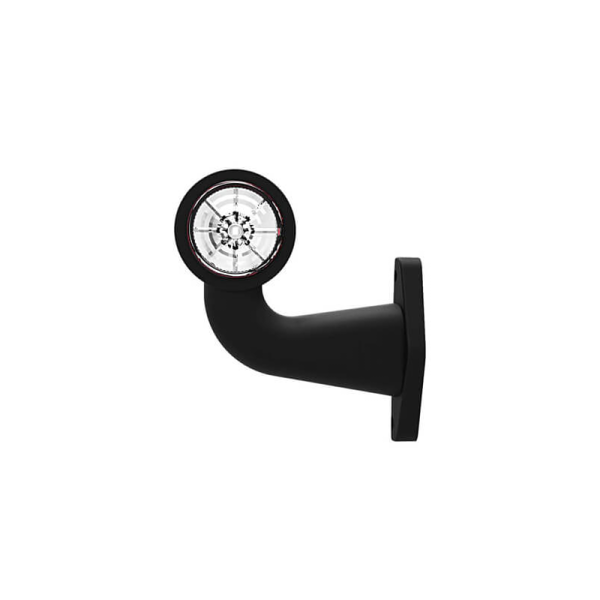 feu d'encombrement rood/wit droit câble 200 mm 12/24V