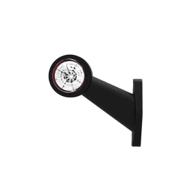 feu d'encombrement rood/wit droit P&R câble 200mm, 1,5mm² 12/24V