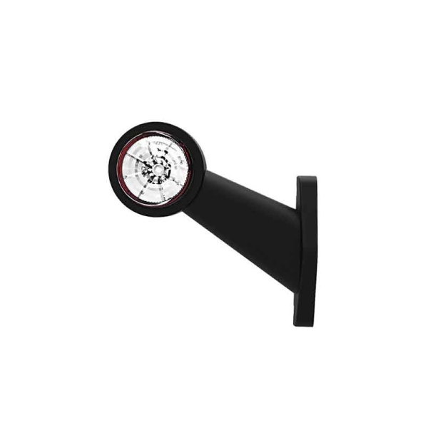 feu d'encombrement rood/wit droit P&R câble 200mm, 1,5mm² 12/24V