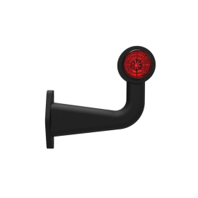 feu d'encombrement rood/wit droit P&R câble 200mm, 1,5mm² 12/24V