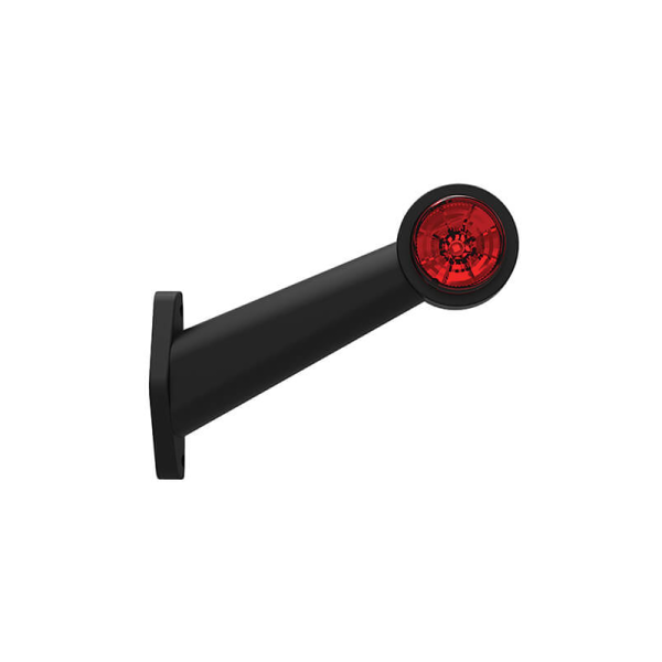 feu d'encombrement rood/wit gauche câble 200 mm 12/24V