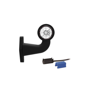 feu d'encombrement rood/wit gauche DC câble 200mm, 0,75mm² 12/24V