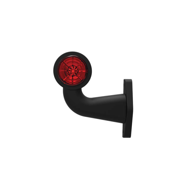 feu d'encombrement rood/wit gauche DC câble 200mm, 0,75mm² 12/24V