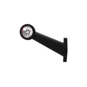 feu d'encombrement rood/wit gauche DC câble 200mm, 0,75mm² 12/24V