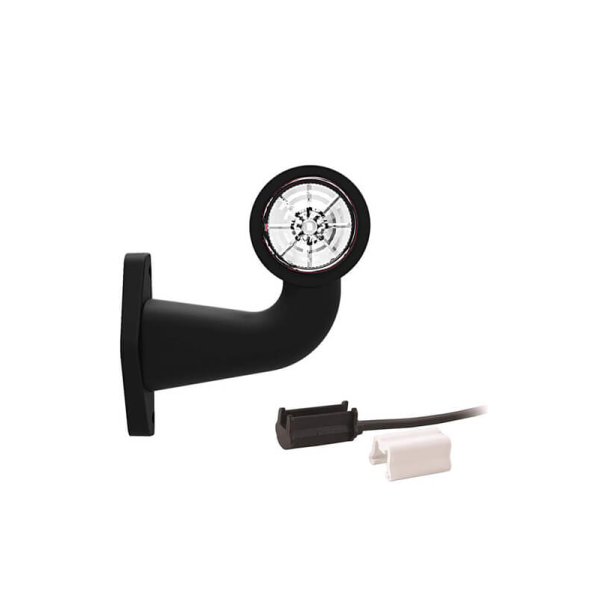 feu d'encombrement rood/wit gauche P&R câble 200mm, 1,5mm² 12/24V