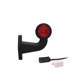 feu d'encombrement rood/wit gauche P&R câble 200mm, 1,5mm² 12/24V