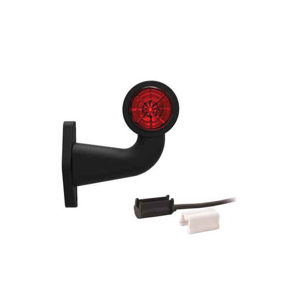 feu d'encombrement rood/wit gauche P&R câble 200mm, 1,5mm² 12/24V