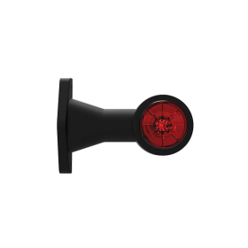 feu d'encombrement rood/wit universel DC câble 200mm, 0,75mm² 12/24V