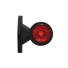 feu d'encombrement rood/wit universel DC câble 200mm, 0,75mm² 12/24V