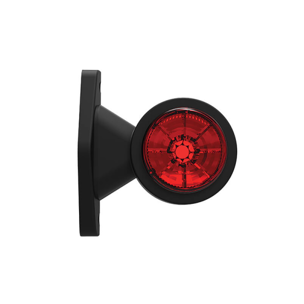 feu d'encombrement rood/wit universel DC câble 200mm, 0,75mm² 12/24V