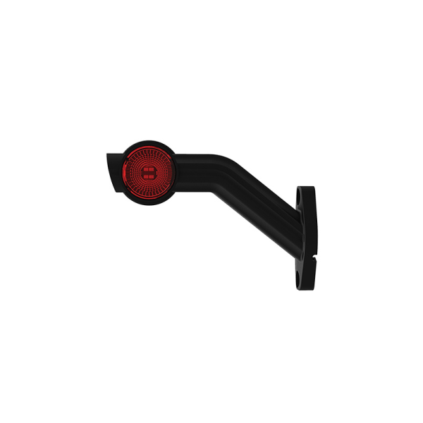 feu d'encombrement rouge/blanc/orange droit câble 200 mm IP68 12/24V