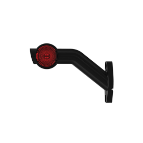 feu d'encombrement rouge/blanc/orange gauche câble 200 mm IP68 12/24V