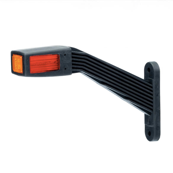 feu d'encombrement rouge/blanc/orange gauche câble 300mm 12/24vV