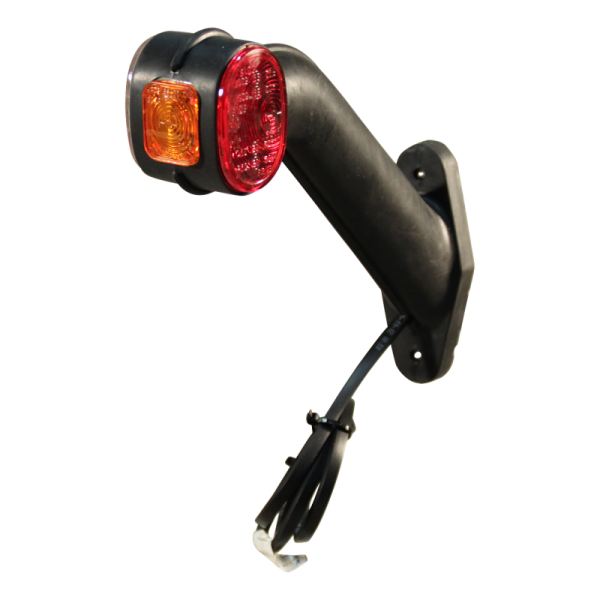 feu d'encombrement Superpoint II rouge / blanc / orange gauche DC câble 1000mm