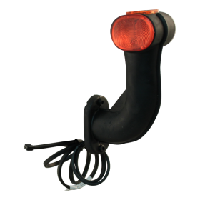 feu d'encombrement SUPERPOINT II version “Earpoint” rouge / blanc / orange gauche DC câble 1000mm