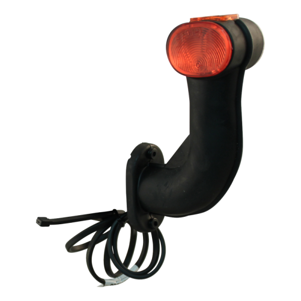 feu d'encombrement SUPERPOINT II version “Earpoint” rouge / blanc / orange gauche DC câble 1000mm