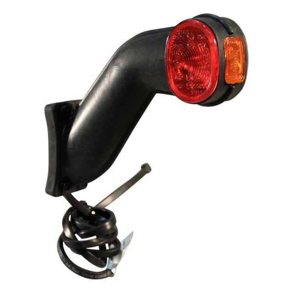 feu d'encombrement SUPERPOINT II version “Ecopoint” rouge / blanc / orange droit DC câble 920mm