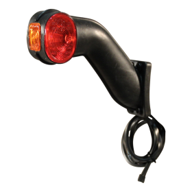 feu d'encombrement Superpoint II version Ecopoint rouge / blanc / orange gauche DC câble 920mm